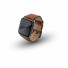 JT Berlin Watchband Charlie | Apple Watch Ultra/42/44/45mm | braun - Aluminium space grau | M | 10833