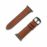 JT Berlin Watchband Charlie | Apple Watch Ultra/42/44/45/46mm | braun - Aluminium space grau | M | 10833