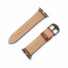 JT Berlin Watchband Charlie | Apple Watch Ultra/42/44/45/46mm | braun - Aluminium space grau | M | 10833