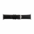 JT Berlin Watchband Charlie | Apple Watch Ultra/42/44/45mm | schwarz - Aluminium silber | M | 10834