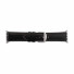 JT Berlin Watchband Charlie | Apple Watch Ultra/42/44/45/46mm | schwarz - Aluminium silber | M | 10834