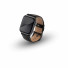 JT Berlin Watchband Charlie | Apple Watch Ultra/42/44/45/46mm | schwarz - Aluminium space grau | M | 10832