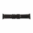 JT Berlin Watchband Alex II Vintage | Apple Watch Ultra/42/44/45/46mm | schwarz - Edelstahl schwarz | M | 10830
