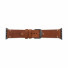 JT Berlin Watchband Alex II Vintage | Apple Watch Ultra/42/44/45mm | braun - Aluminium space grau | M | 10825