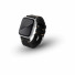 JT Berlin Watchband Alex II Vintage | Apple Watch Ultra/42/44/45/46mm | schwarz - Aluminium silber | M | 10826