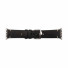 JT Berlin Watchband Alex II Vintage | Apple Watch Ultra/42/44/45/46mm | schwarz - Edelstahl | M | 10828