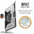 UAG Urban Armor Gear Plasma Handstrap & Kickstand Case | Microsoft Surface Pro 7+/7 | ice (transparent) | SFPROHSS-L-IC