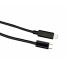 LEBA NoteCable MFI Rundkabel | USB-C auf Lightning | LED-Anzeige | 18 W | 1,2m | schwarz | bulk | NCABLE-LE-UC-8PL-1.2
