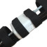 LANCO Flexibler Kabelkanal H-Form | 100cm / Klettverschlüsse | schwarz | LI-1046