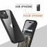 JT Berlin BackCase Pankow Hybrid | Apple iPhone 14 | schwarz/transparent | 10922