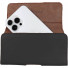 honju horizon Glattleder Gürteltasche | Apple iPhone 16/15/14 Plus & 16/15/14/13/12/11 Pro Max & XS Max | schwarz | bulk | 62077