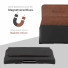 honju horizon Glattleder Gürteltasche | Apple iPhone 16/15/14 Plus & 16/15/14/13/12/11 Pro Max & XS Max | schwarz | bulk | 62077