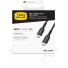Otterbox Standard Kabel | USB-C auf USB-C | PD | 2m | schwarz | 78-81357