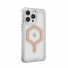 UAG Urban Armor Gear Plyo MagSafe Case | Apple iPhone 15 Pro Max | ice (transparent)/rose gold | 114305114348