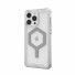 UAG Urban Armor Gear Plyo MagSafe Case | Apple iPhone 15 Pro Max | ice (transparent)/silber | 114305114333