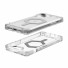 UAG Urban Armor Gear Plyo MagSafe Case | Apple iPhone 15 Plus | ice (transparent)/silber | 114314114333