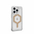 UAG Urban Armor Gear Plyo MagSafe Case | Apple iPhone 15 Pro | ice (transparent)/gold | 114286114381