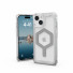 UAG Urban Armor Gear Plyo MagSafe Case | Apple iPhone 15 | ice (transparent)/silber | 114294114333