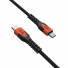 UAG Urban Armor Gear Rugged Kevlar Kabel | USB-C auf USB-C | 1,5m | schwarz/orange | 9B4413114097
