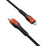 UAG Urban Armor Gear Rugged Kevlar Kabel | USB-C auf Lightning | 30W | 1,5m | schwarz/orange | 9B4414114097
