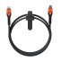 UAG Urban Armor Gear Rugged Kevlar Kabel | USB-C auf Lightning | 1,5m | schwarz/orange | 9B4414114097
