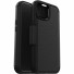 Otterbox Strada MagSafe Series Leder-Case | Apple iPhone 15 | shadow - schwarz | 77-93572