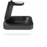 Zens Aluminium Series Wireless Nightstand Charger Pro 2 + Watch mit Netzteil 20W | 15W | Qi2 | schwarz | ZEDC28B/00