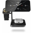 Zens Aluminium Series 3 in 1 Magnetic Wireless Office Charger Pro 3 + Watch mit Netzteil 45W | 15W | Qi 2 | schwarz | ZEDC25B/00