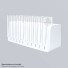 Beam Mobile Healthcare Akku-Ladestation für 10 Beam Battery Packs / Akkus | Apple iPhone 16e/15/14/13/12 | weiß | bulk | GM-687