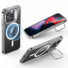 ESR Classic Hybrid HaloLock Case mit Stash Stand | Apple iPhone 15 Pro | transparent | 1A6740102