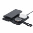UAG Urban Armor Gear SRGE 3-IN-1 faltbares Reise- und Tischladegerät / Magnetic Wireless Charger + Watch | 15W | Qi | schwarz/grau | 9B4412114030