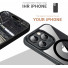 JT Berlin BackCase Pankow Hybrid MagSafe | Apple iPhone 16 Pro Max | schwarz/transparent | 11101
