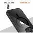 JT Berlin BackCase Pankow Hybrid MagSafe | Apple iPhone 16 Pro Max | schwarz/transparent | 11101
