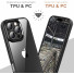 JT Berlin BackCase Pankow Hybrid | Apple iPhone 16 Pro | schwarz/transparent | 11096