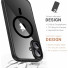 JT Berlin BackCase Pankow Hybrid MagSafe | Apple iPhone 16 Plus | schwarz/transparent | 11099