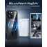 ESR Classic Hybrid HaloLock Case | Apple iPhone 16 Pro | transparent/schwarz | 1A7690302