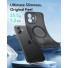 ESR Zero HaloLock Case | Apple iPhone 16 | frosted schwarz | 1A7710202