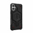 UAG Urban Armor Gear Monarch Pro MagSafe Case | Apple iPhone 16 Plus | kevlar schwarz | 114455113940