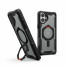 UAG Urban Armor Gear Plasma XTE MagSafe Kickstand Case | Apple iPhone 16 Plus | schwarz/orange | 114473114097