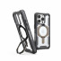 UAG Urban Armor Gear Plasma XTE MagSafe Kickstand Case | Apple iPhone 16 Pro | ash (transparent)/titan | 114474113136