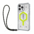 UAG Urban Armor Gear Bundle bestehend aus Pathfinder MagSafe Case & Lanyard (abnehmbar) | Apple iPhone 16 Pro Max | active neon (transparent) & schwarz/graphite | 1144651BV01