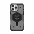 UAG Urban Armor Gear Bundle bestehend aus Pathfinder MagSafe Case & Magnetic Halterung/Haltering mit Standfunktion | Apple iPhone 16 Pro Max | ash (grau transparent) & schwarz | 1144651BV02