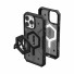 UAG Urban Armor Gear Bundle bestehend aus Pathfinder MagSafe Case & Magnetic Halterung/Haltering mit Standfunktion | Apple iPhone 16 Pro Max | ash (grau transparent) & schwarz | 1144651BV02
