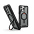 UAG Urban Armor Gear Plasma XTE MagSafe Kickstand Case | Apple iPhone 16 Pro Max | schwarz/orange | 114475114097