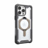 UAG Urban Armor Gear Plasma XTE MagSafe Kickstand Case | Apple iPhone 16 Pro Max | ash (transparent)/titan | 114475113136