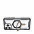 UAG Urban Armor Gear Plasma XTE MagSafe Kickstand Case | Apple iPhone 16 Pro Max | ash (transparent)/titan | 114475113136