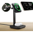 ESR HaloLock 3 in 1 Wireless Charging Set + Watch mit Netzteil | 15W | Qi2 | schwarz | 2C5660804