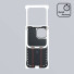 Beam Mobile Fit Healthcare Schutzhülle mit MagSafe | Apple iPhone 16e/15/14/13/12 | weiß | bulk | GM-700