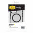 Otterbox React MagSafe Series Case | Apple iPhone 16 | Black Crystal - transparent/schwarz | 77-96243