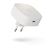 Zens Essential Series Magnetic Wireless Charging Adapter für die Steckdose | 1x 18W USB-C + 1x 15W | Qi | weiß | ZESC18W/00